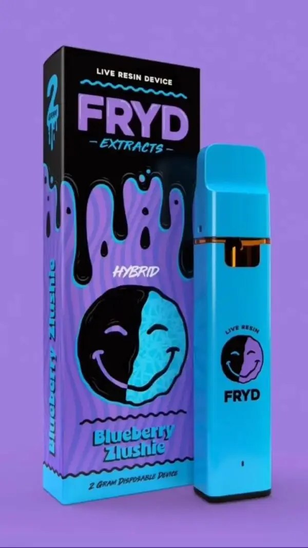 Fryd Carts Blueberry Zlushie